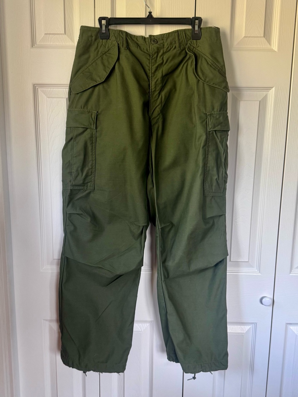 Winfield Mfg Co US Army Cold Weather Trousers Medium Regular Olive Green 1978